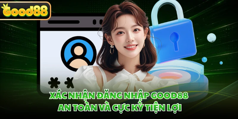 Xác nhận đăng nhập GOOD88 an toàn và cực kỳ tiện lợi